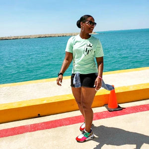 Cyan & Black / Signature Short Sleeve Tee