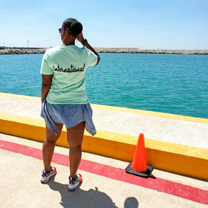 Cyan & Black / Signature Short Sleeve Tee